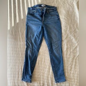 Curvy Skinny crop jeans